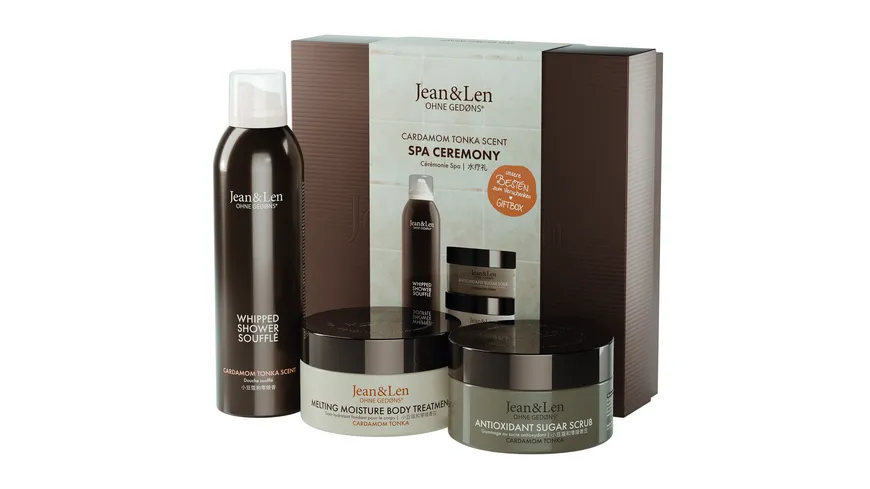 Jean&Len Spa Ceremony Cardamom/Tonka Geschenkpackung