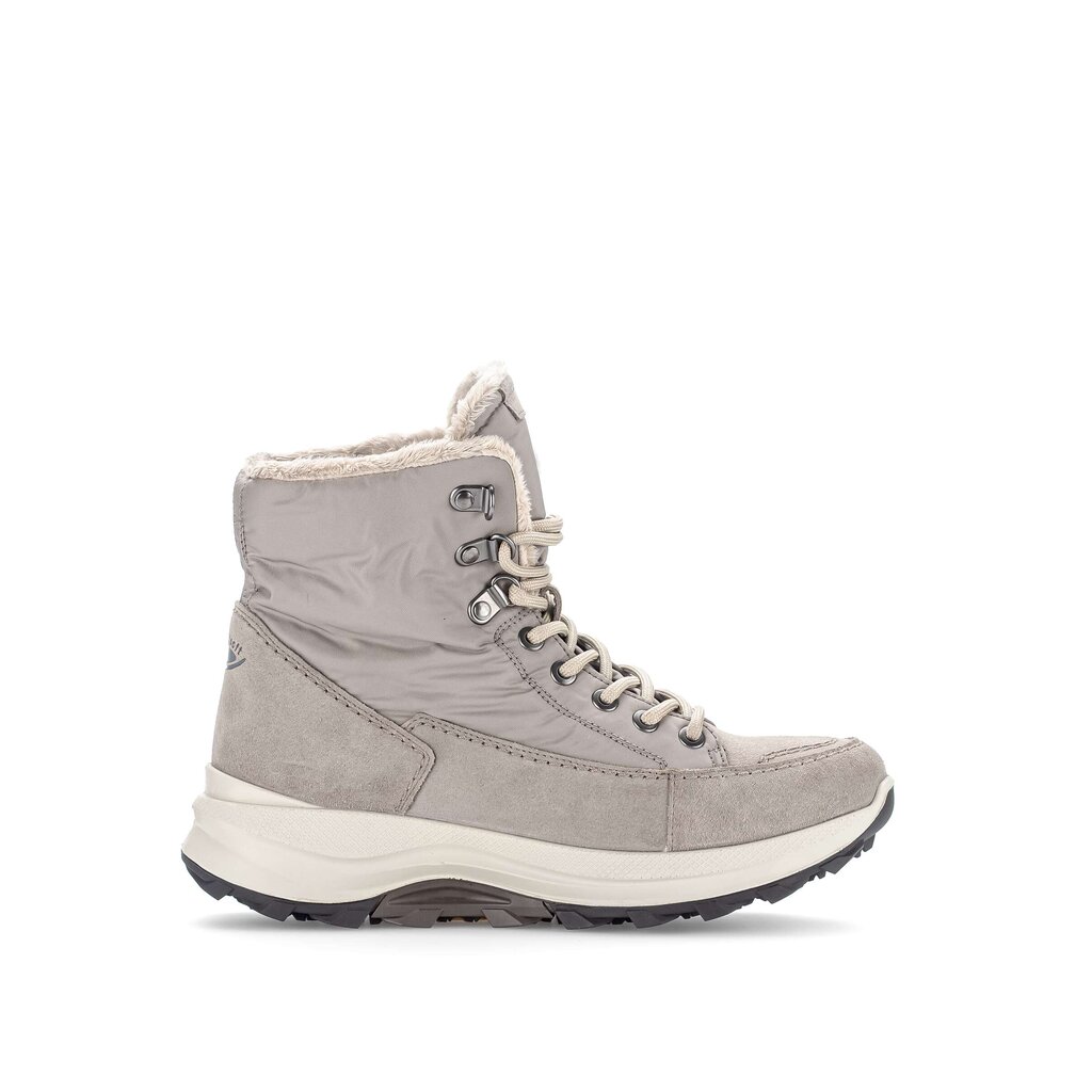 rollingsoft Schnürstiefelette grau