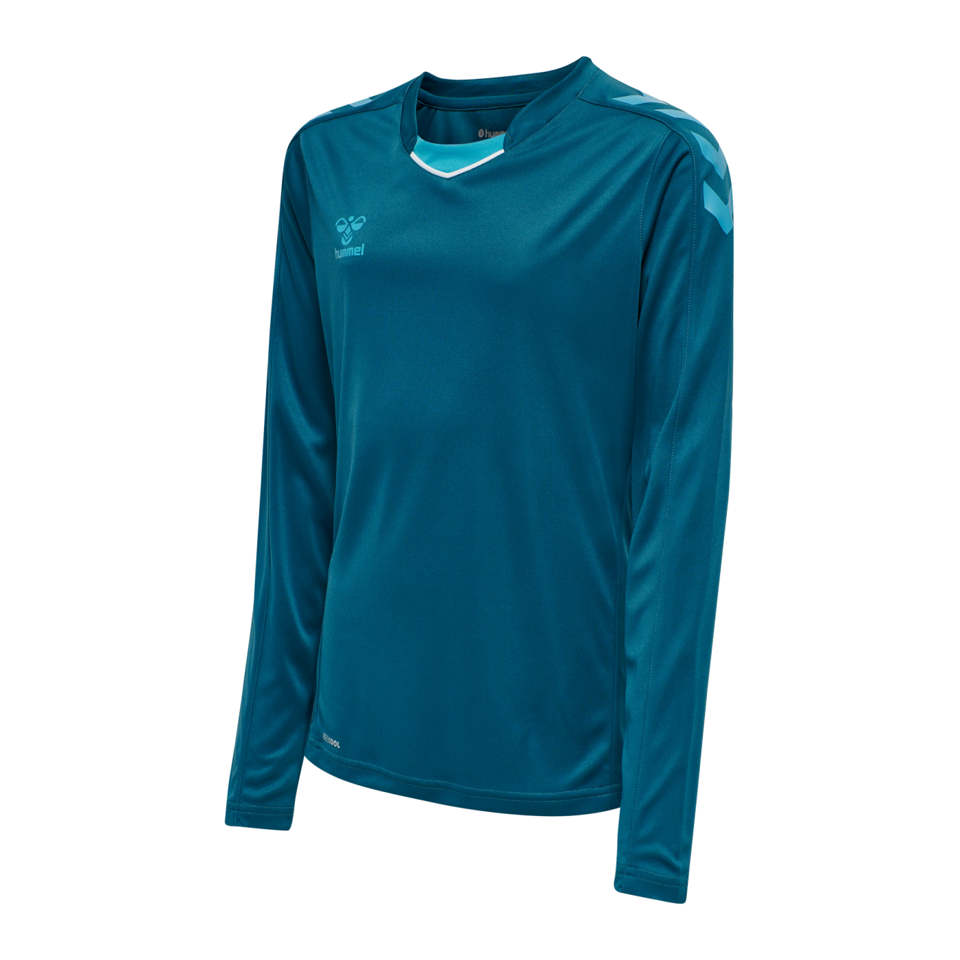 Hummel hmlCORE XK Trikot langarm Kids Blau F7058