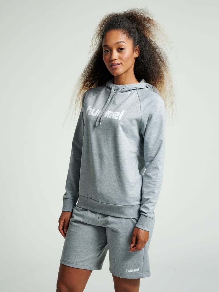 Hummel Hummel Kapuzenpullover Hmlgo Damen in GREY MELANGE günstig kaufen