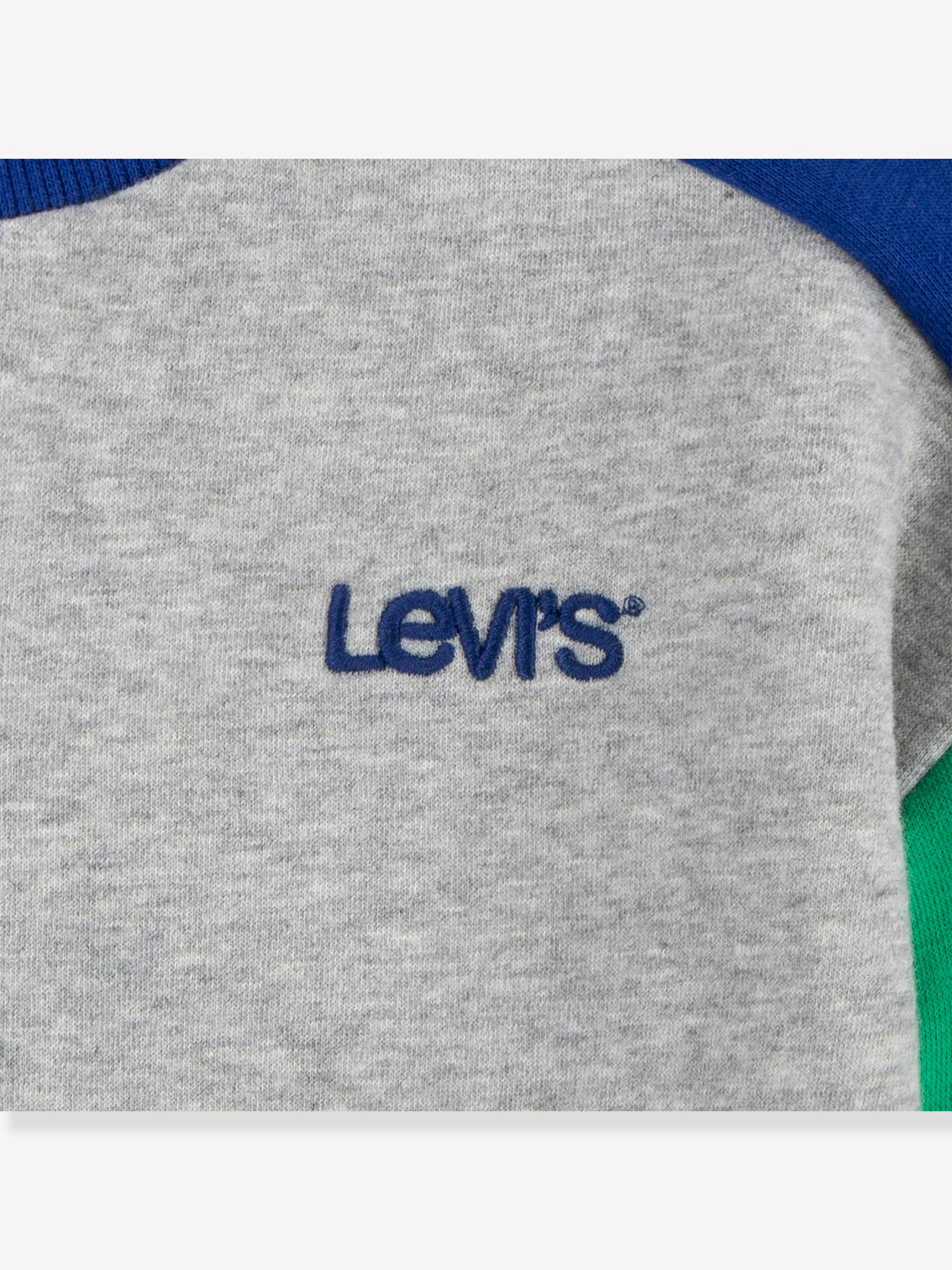 Sweat logo colorblock Levi's® gris chiné
