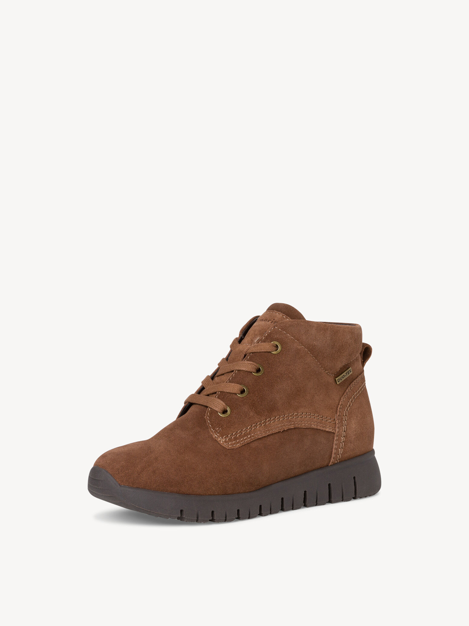 Bottine en cuir - marron