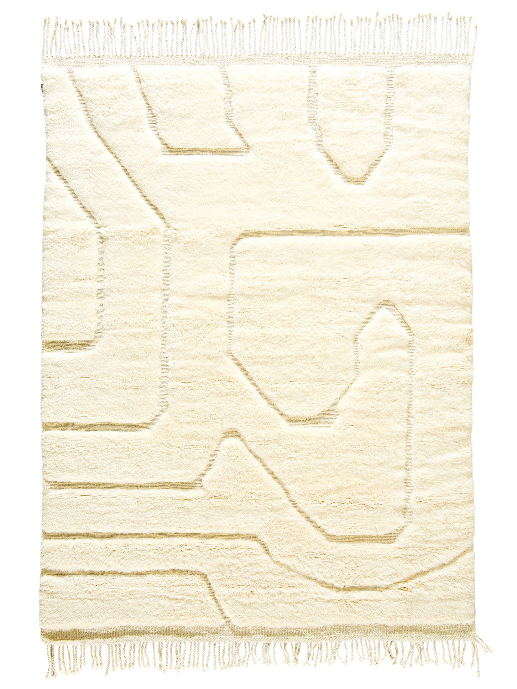 Beni Ourain ca. 197 x 270 cm, Unikat / Einzelstück