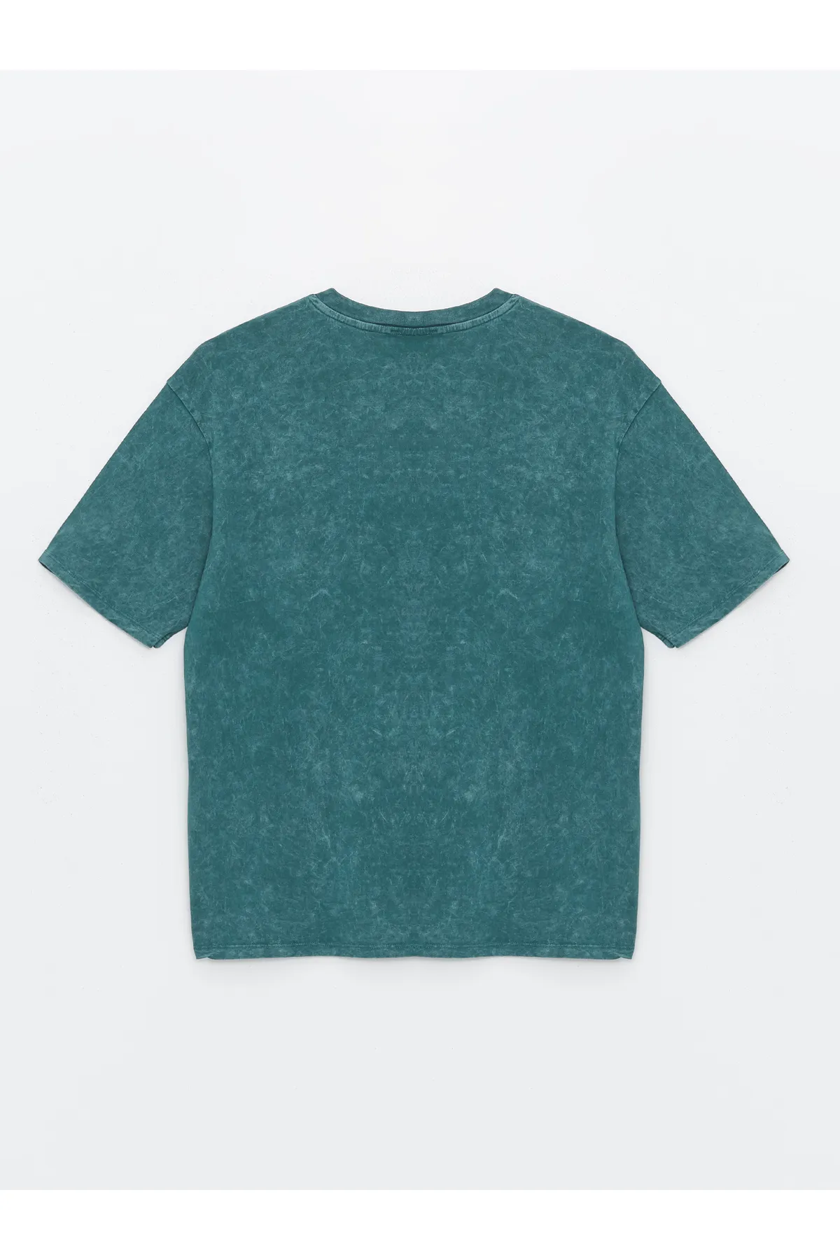 LC Waikiki  Kurzärmliges, übergroßes Damen-T-Shirt mit Rundhalsausschnitt und Mickey-Mouse-Aufdruck
