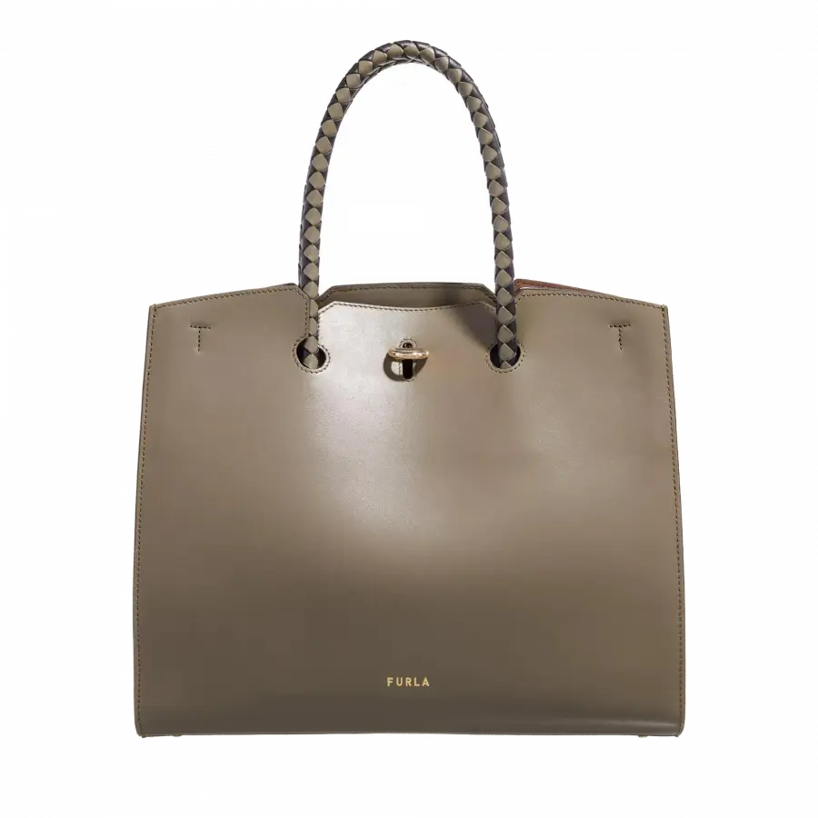 Furla - Furla Handle Bags Leder Light Gray - grau