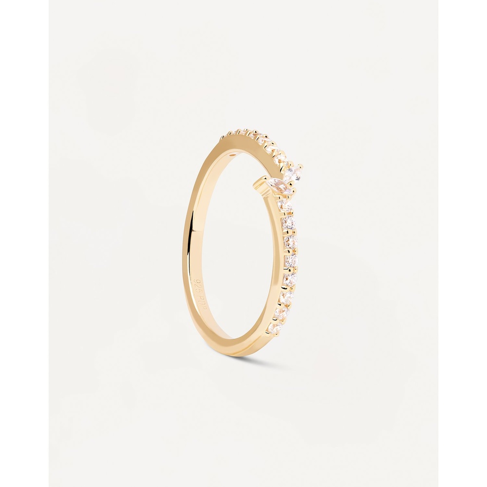 P D Paola Bague pour femme 925 Argent or Bague