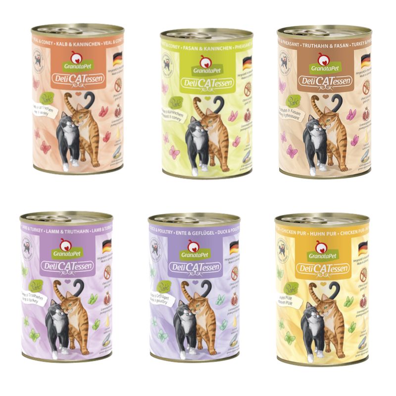 Probierpaket GranataPet DeliCatessen 6 x 400 g