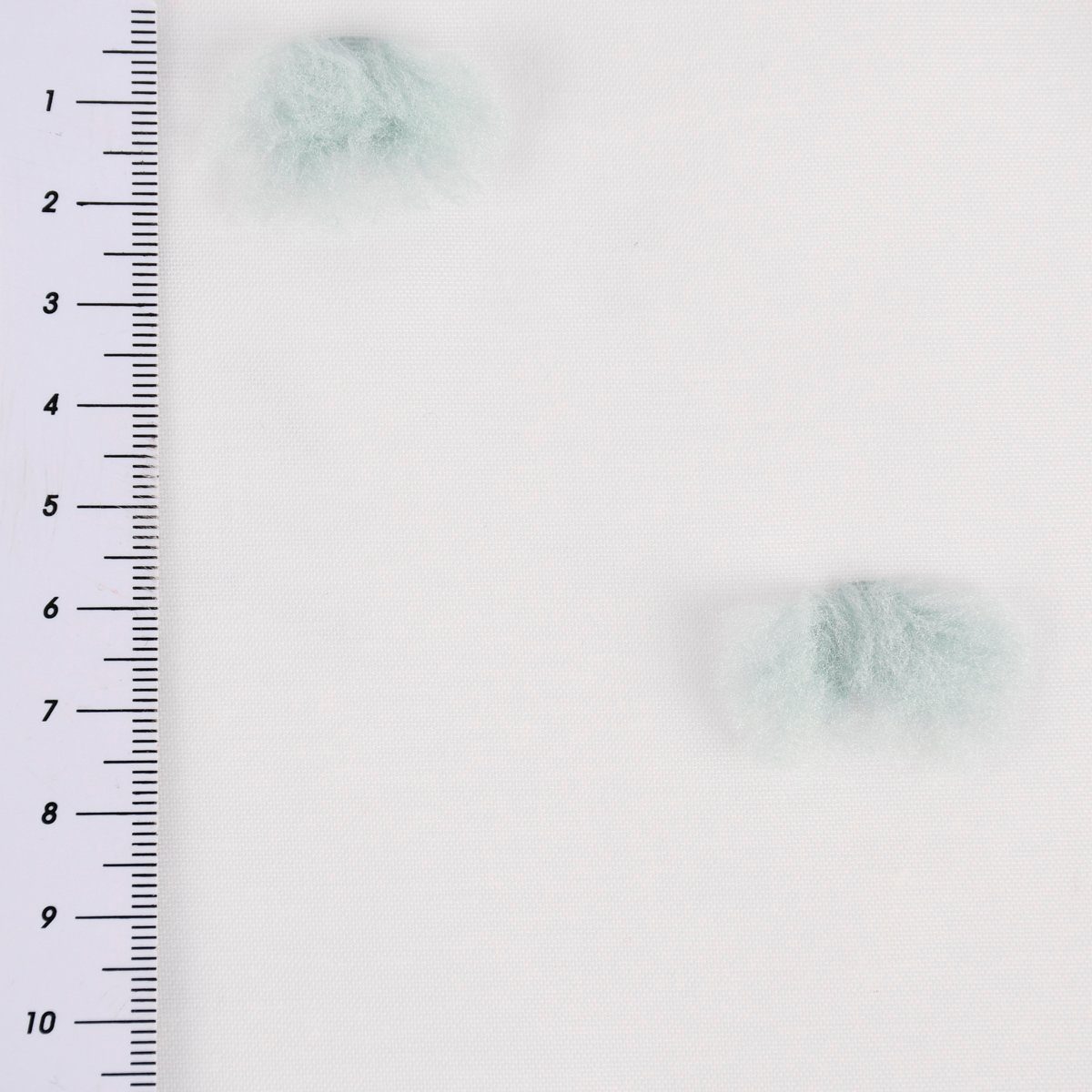Meterware Rasch Textil Bambino Stores Pom Pom Puscheln weiß mint 3m, (1 St), halbtransparent, Kunstfaser, bestickt