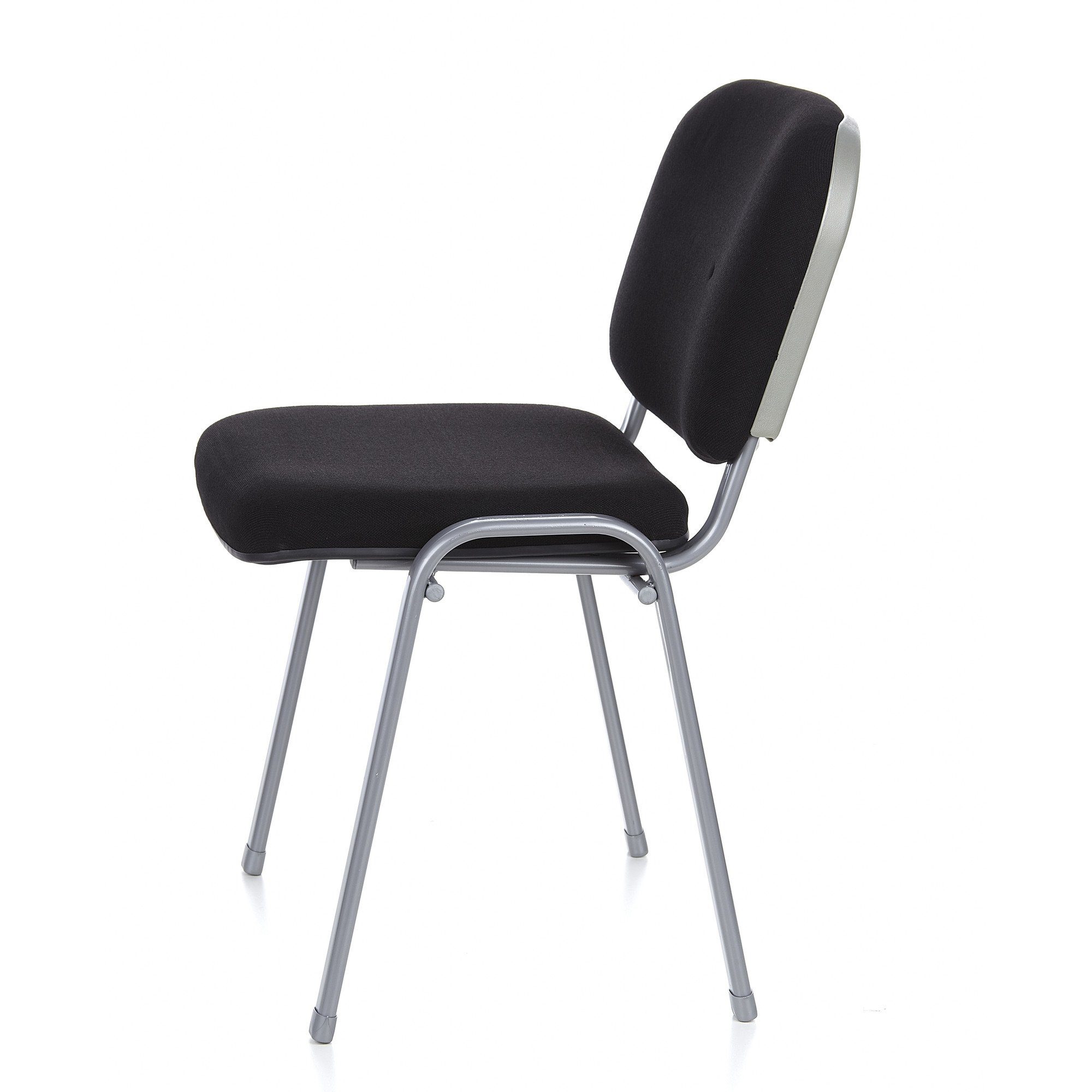 hjh OFFICE 4-Fußstuhl Vierfußstuhl 4er Pack XT 600 Stoff, Besucherstuhl Stuhl