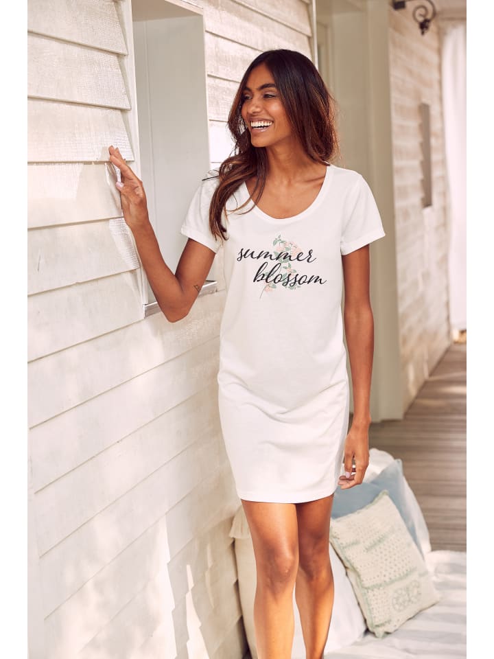 VIVANCE DREAMS Sleepshirt in ecru günstig kaufen