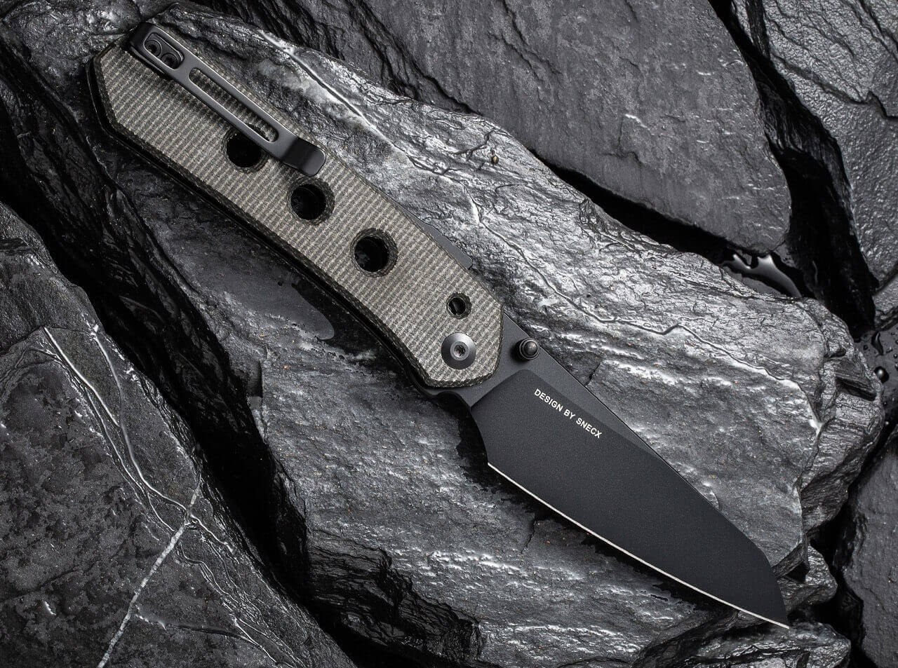 Vision FG Micarta Green