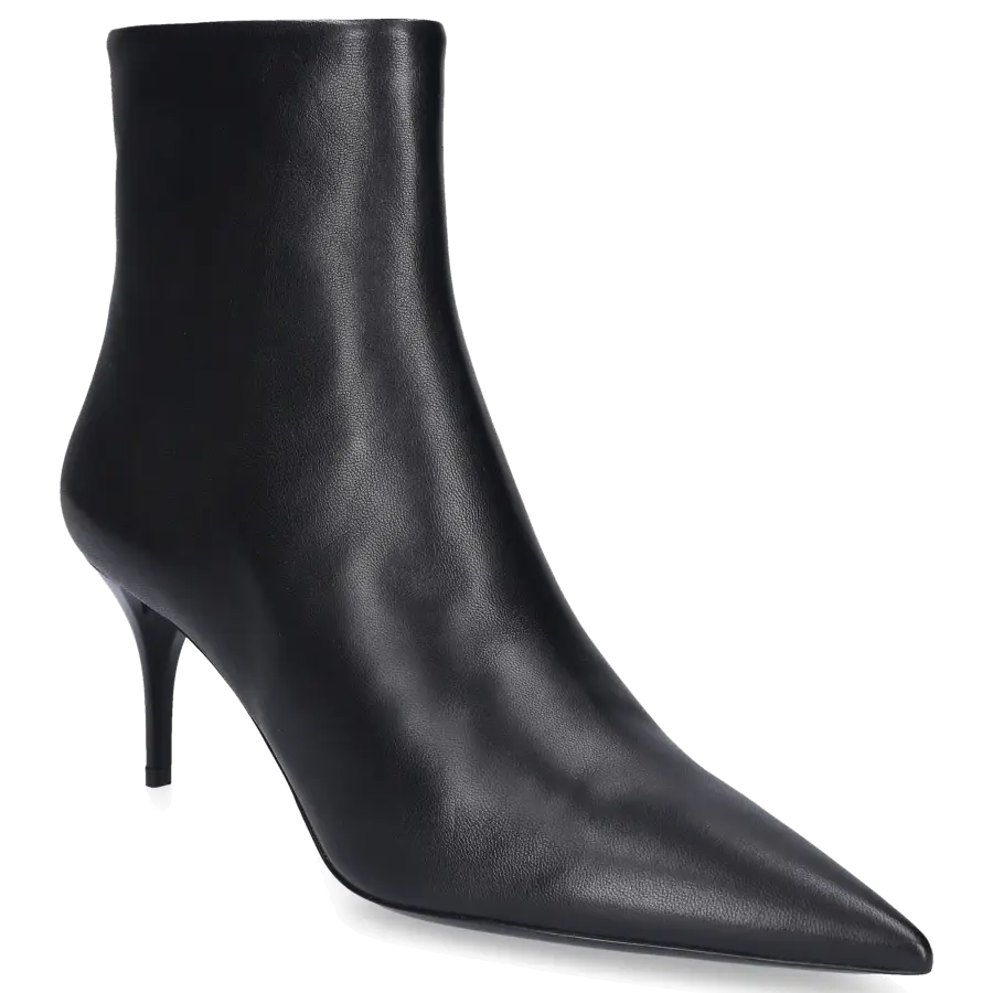Saint Laurent - Klassische Stiefeletten LEXI 65 Nappaleder - schwarz