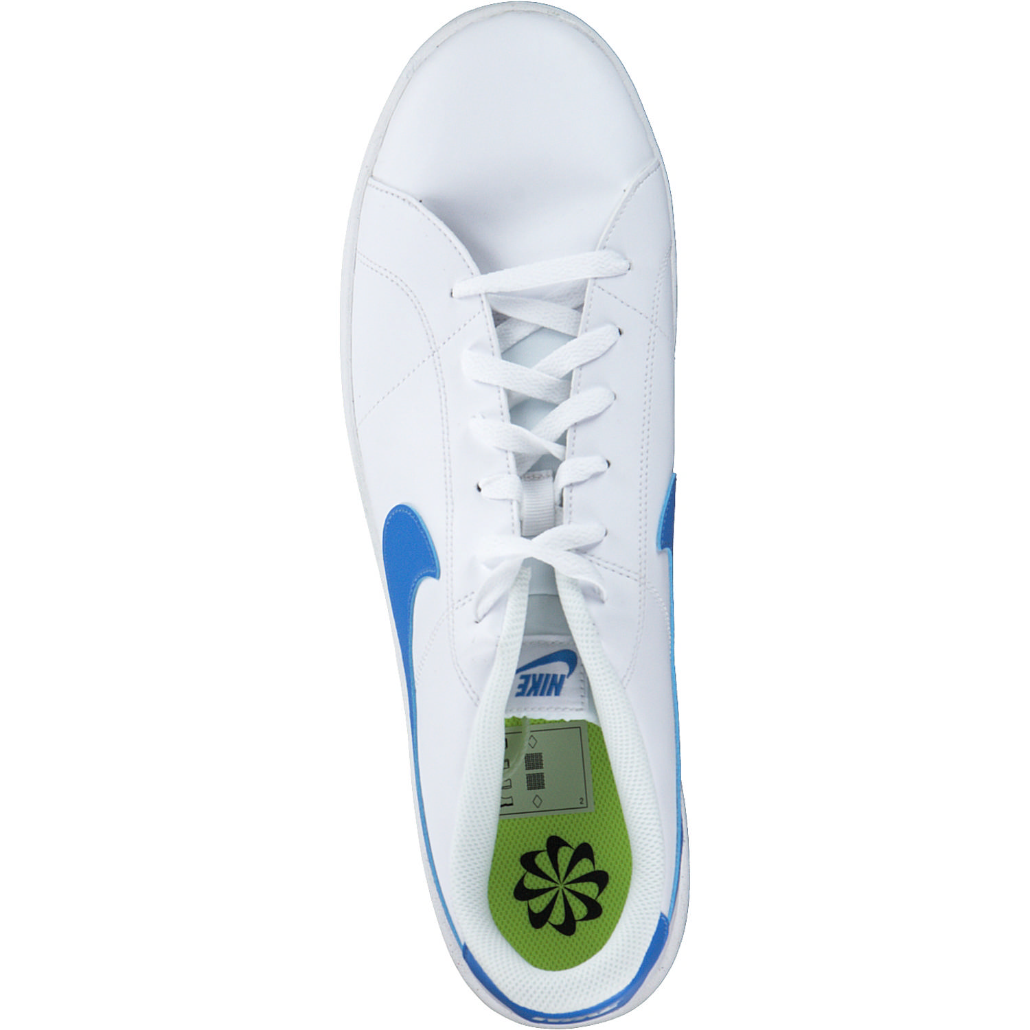 Nike Court Royale 2 DH3160, Sneakers Low, Herren, WHITE/LT PHOTO BLUE