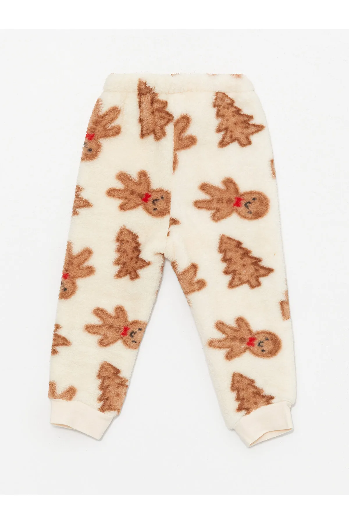 LC Waikiki  Langarm-Pyjama-Set für Babys mit Rundhalsausschnitt und Neujahrsmotiv