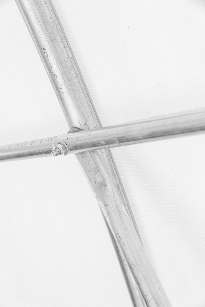 Green Yard Folien Gerätehaus/-Garage, ca. 390 x 610 x 370 cm - Grau