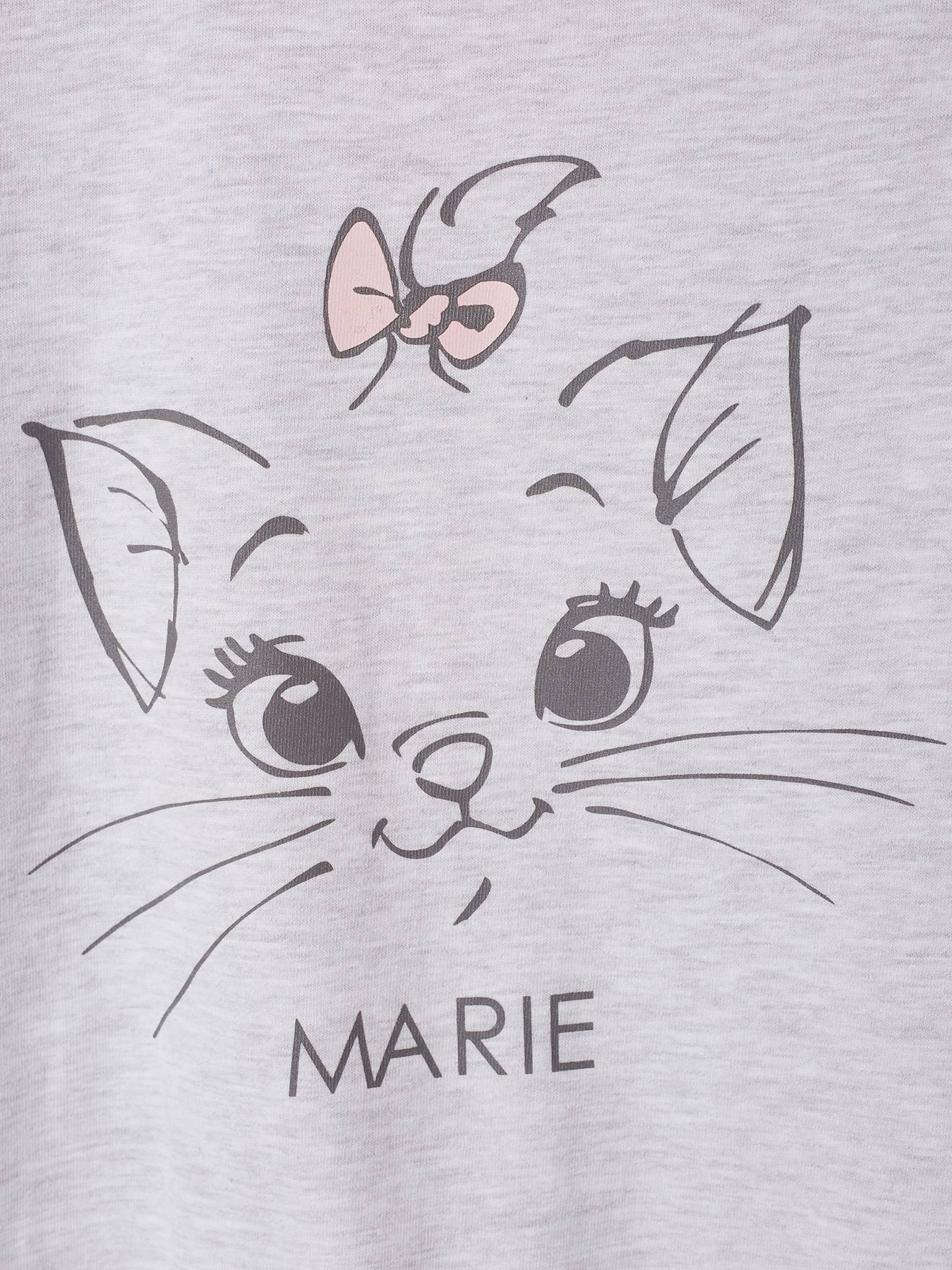 Pyjashort fille DS® Marie les Aristochats rose imprimé