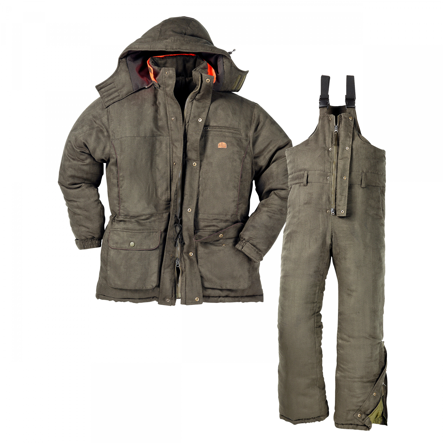 il Lago Prestige Herren Als Set Jacke Arctic + Latzhose Arctic