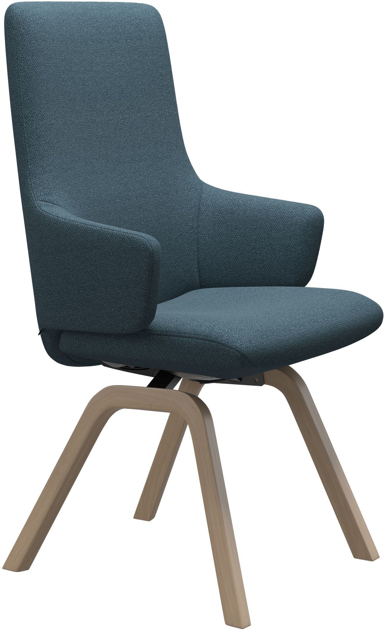 Stressless® Polsterstuhl Laurel, High Back mit Armlehne, Größe L, mit schräggestellten Beinen