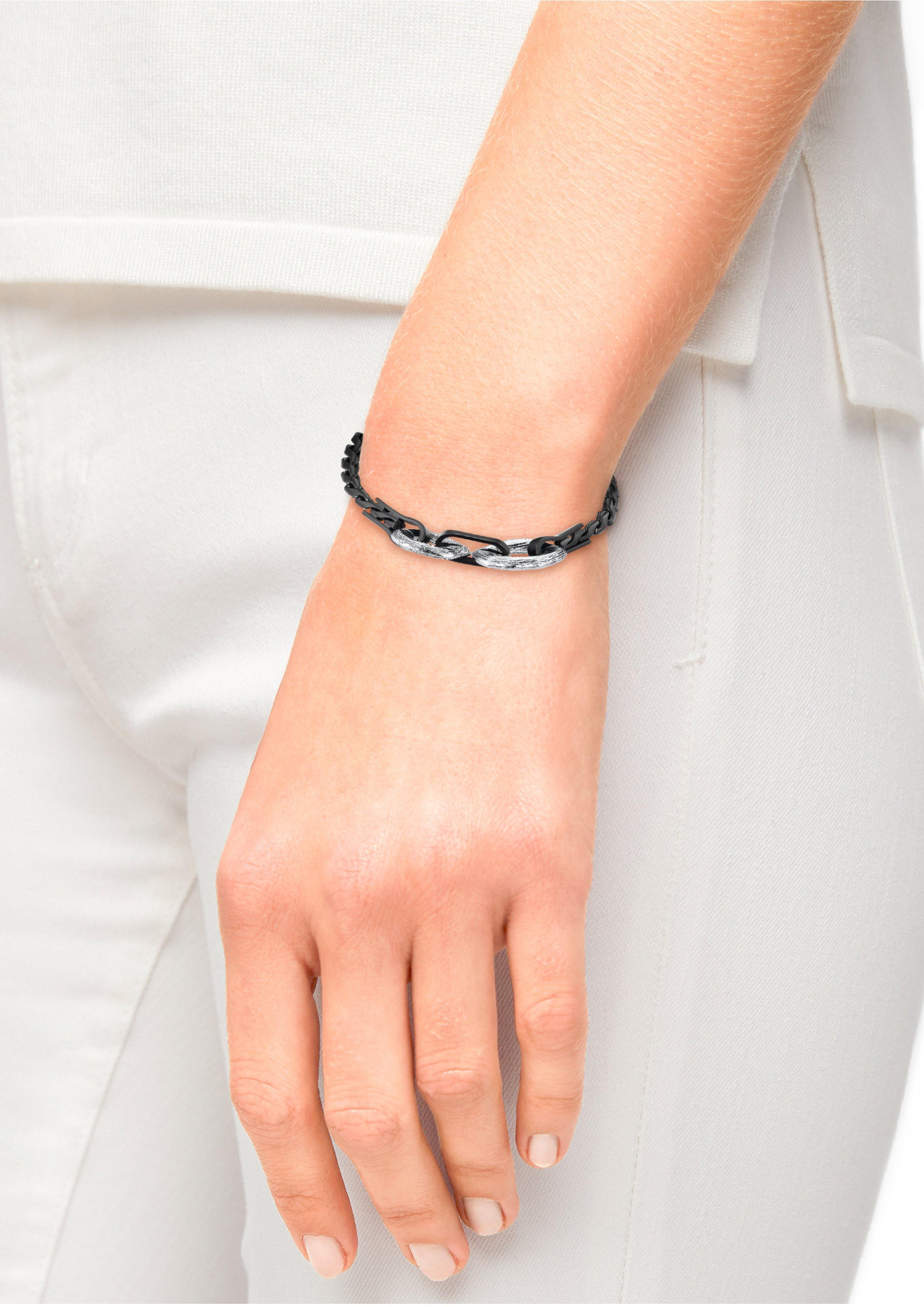 Bicolor-Armband aus Edelstahl  6009031-00B0