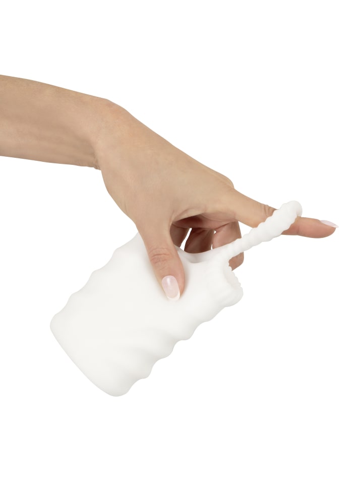 Stroker Masturbator Super Soft Masturbator & Vibrating Bullet in weiß günstig kaufen 12,5