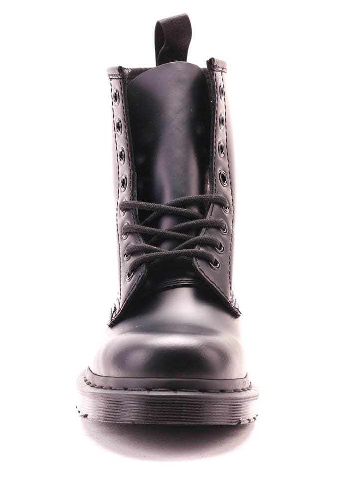 Dr. Martens Leder-Boots in Schwarz günstig kaufen