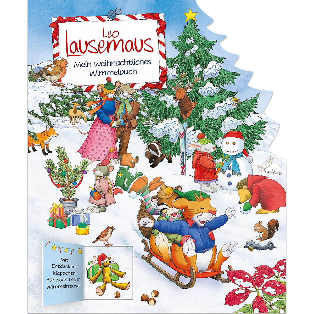 Leo Lausemaus - Mein weihnachtliches Wimmelbuch