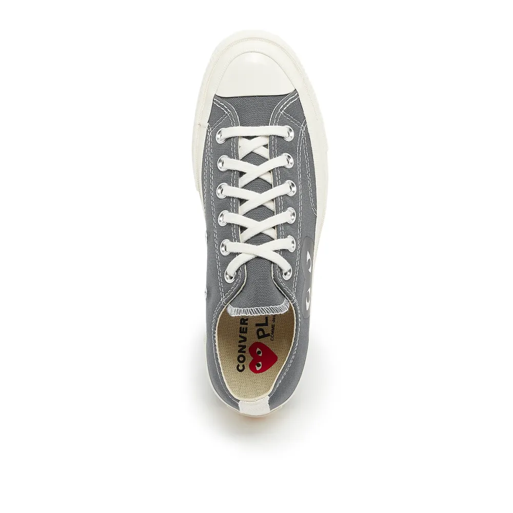 Comme des Garcons Play Heart Chuck Taylor All Star 70 Low P1K121-GRY / grau