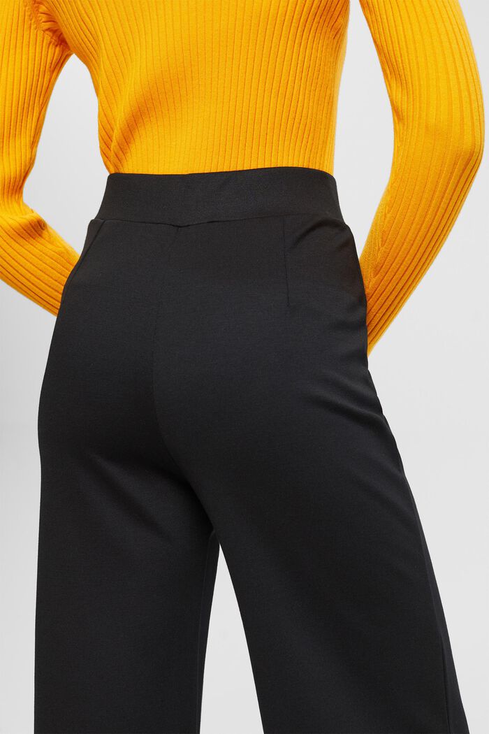 High-Rise-Culotte aus Jersey