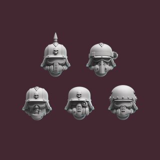 Crimson Legion Heads Set#3 (5)
