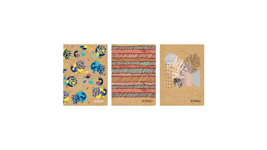 herlitz Notizbuch A6 50044924 kariert - sortiert