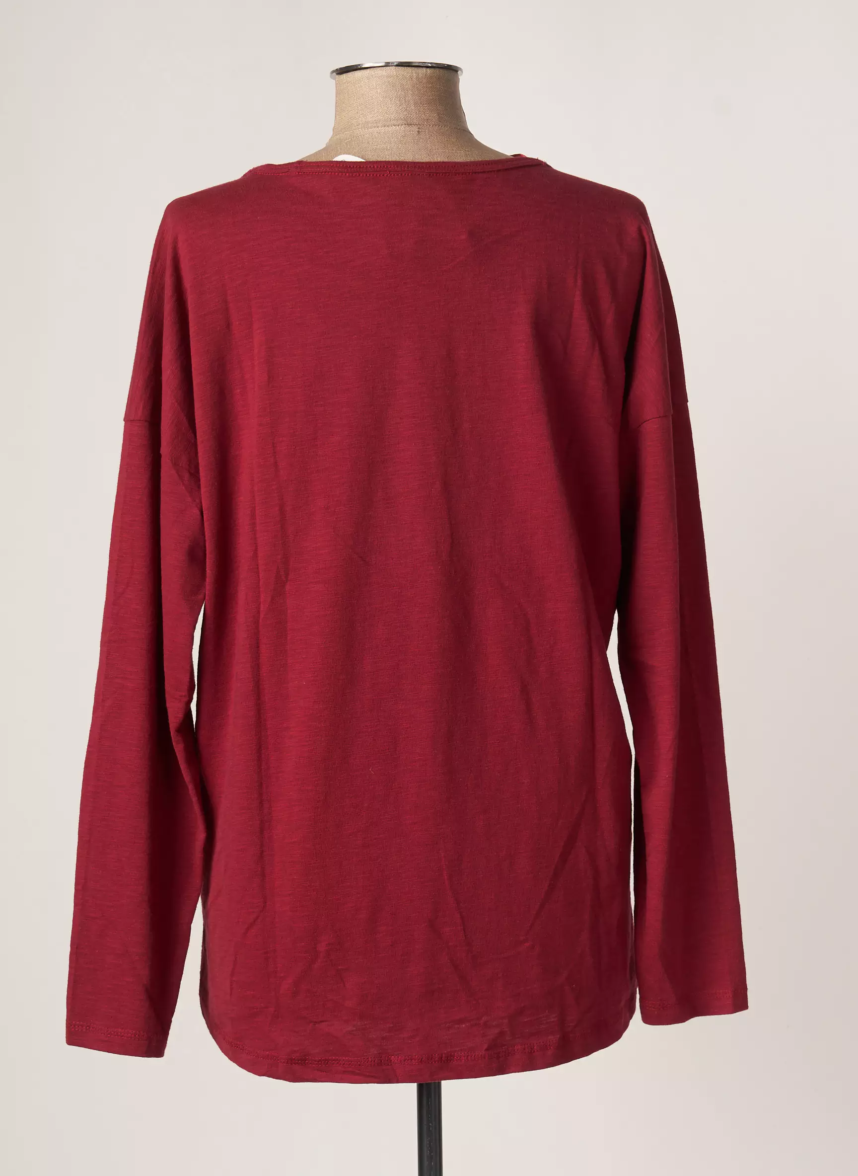 M X O Tshirts Femme couleur rouge