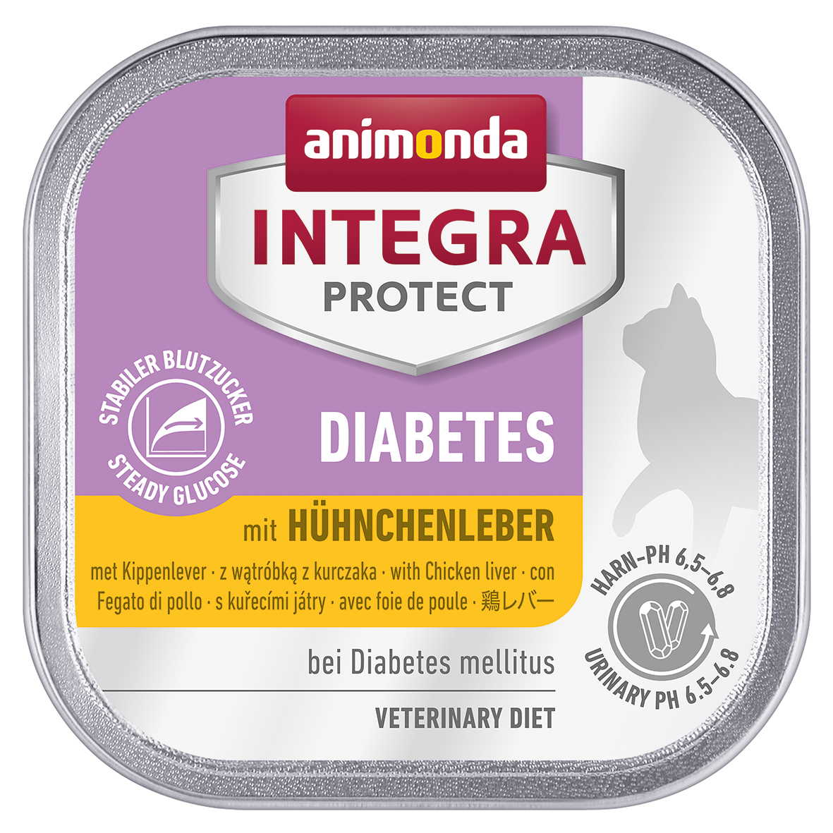 Animonda Diabetes Animonda Integra Protect Diabetes 16x100g Hühnchenleber