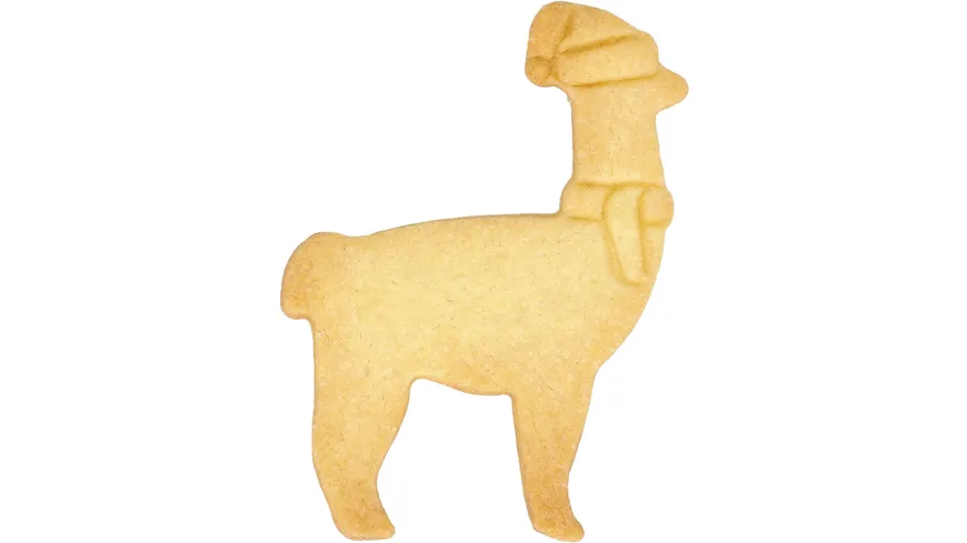 RBV BIRKMANN Ausstechform Weihnachtslama 9cm