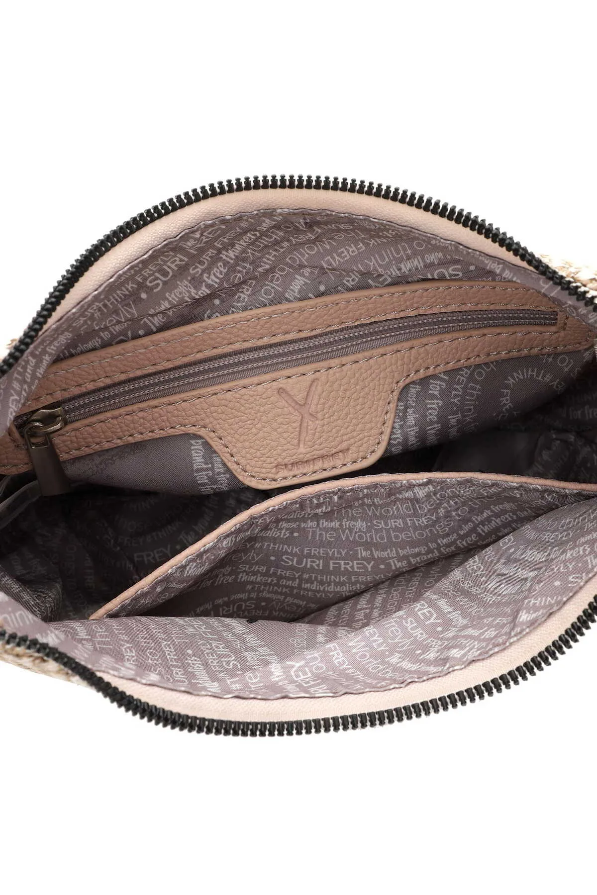 SURI FREY  Handtasche - Rosa - Strukturiert