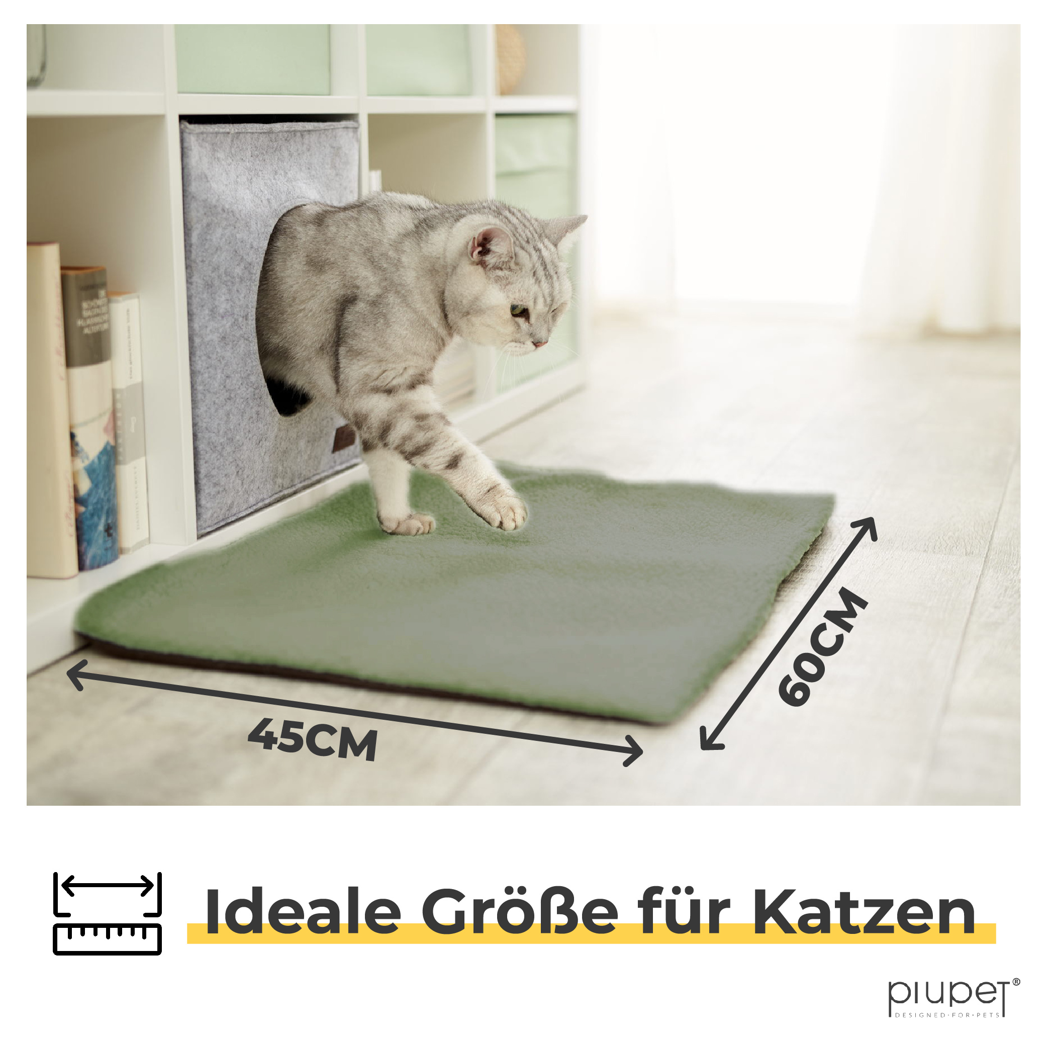PIUPET Katzendecken & Katzenmatten PIUPET Selbstwärmende Decke