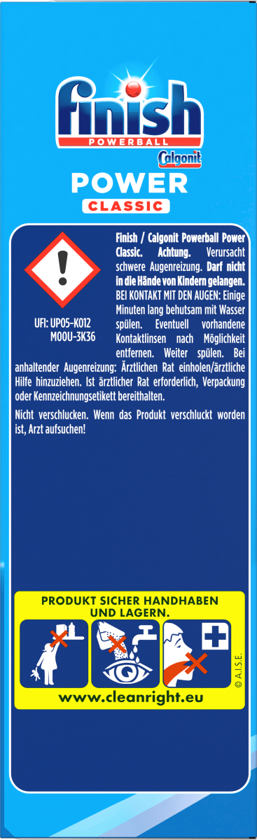 Spülmaschinen -Tabs Power Classic, 82 St