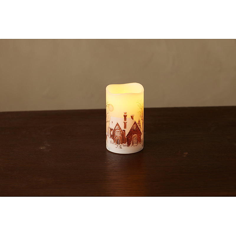 Vie Selected Kubbelys 12,5 cm ø 7,5 cm LED voks print timer