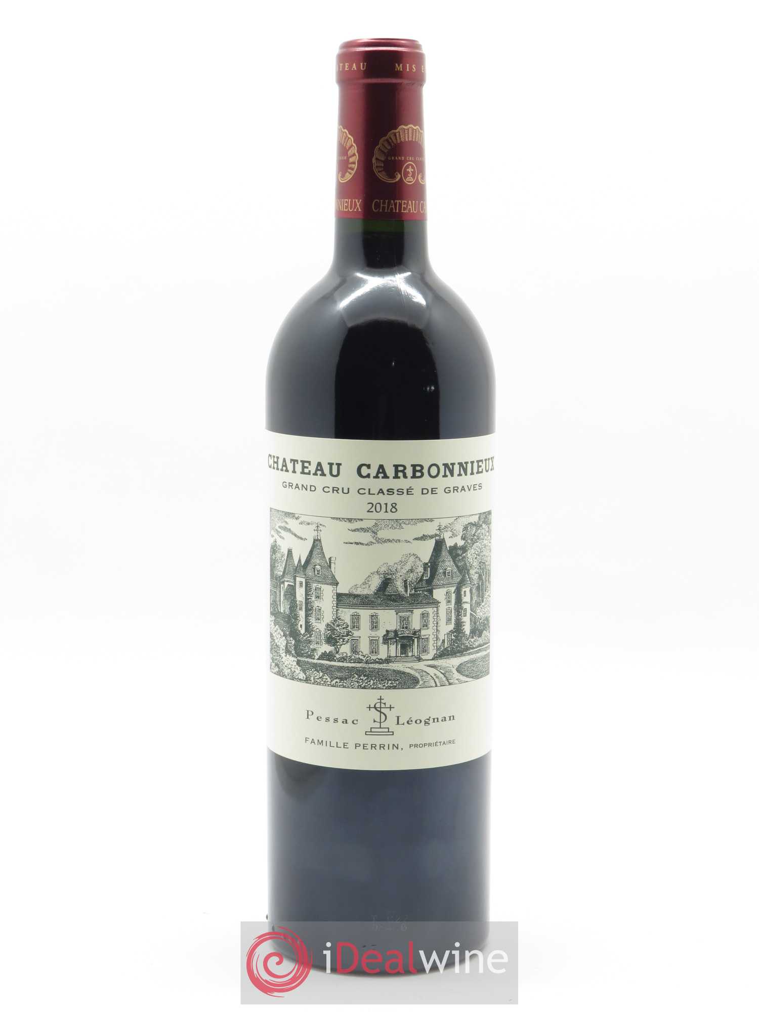 Château Carbonnieux Cru Classé de Graves (CBO à partir de 6 BTS) 2018 - Lot de 1 Bouteille