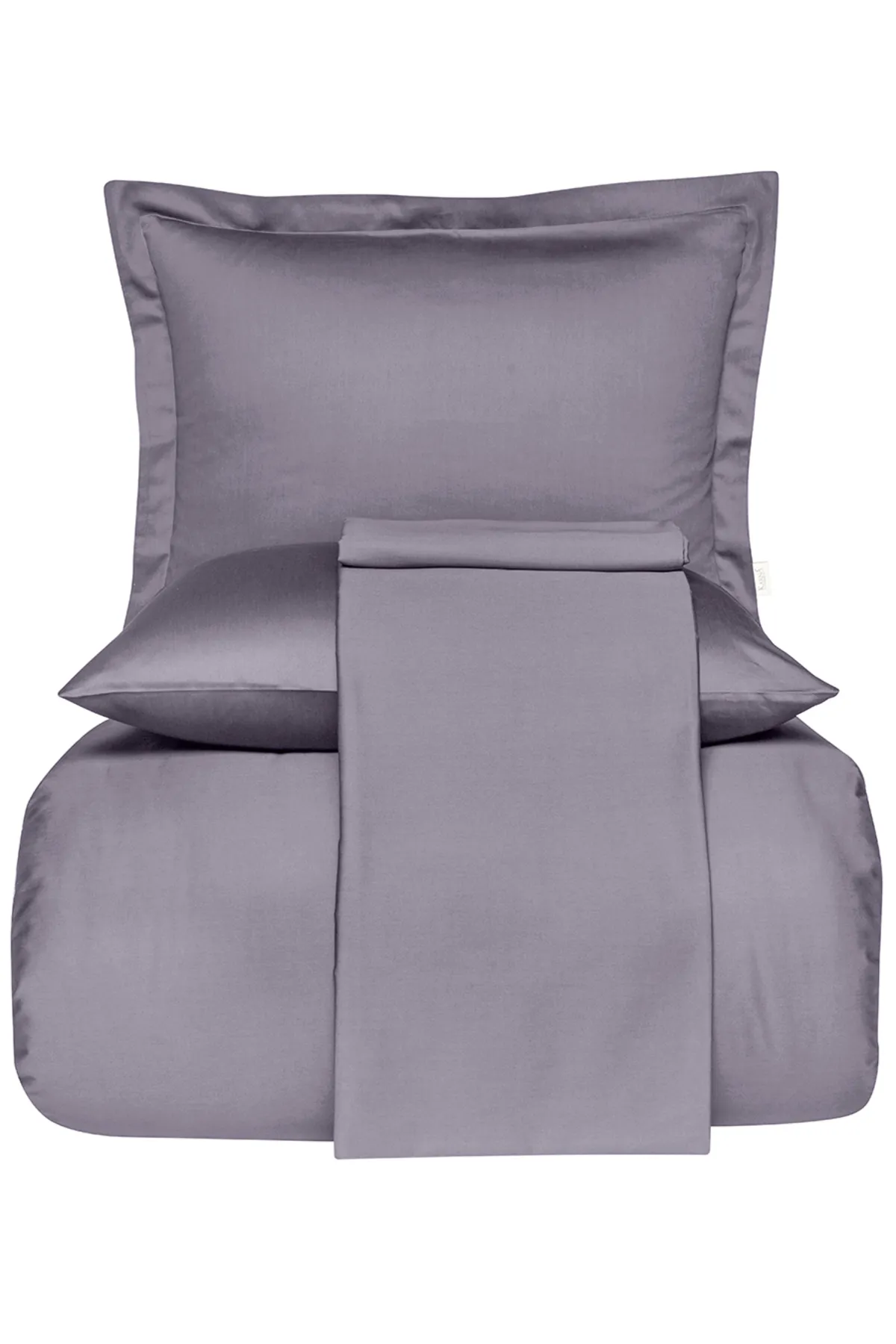 Karna Home  Klassisches Doppel-Bettbezug-Set aus Baumwollsatin