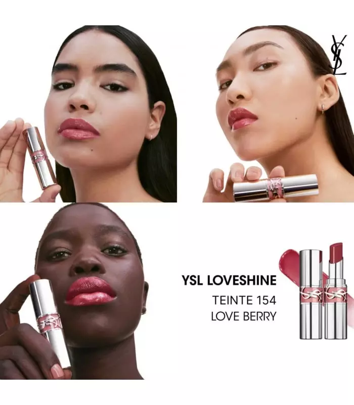 YSL LOVESHINE Rouge à lèvres brillant et soin