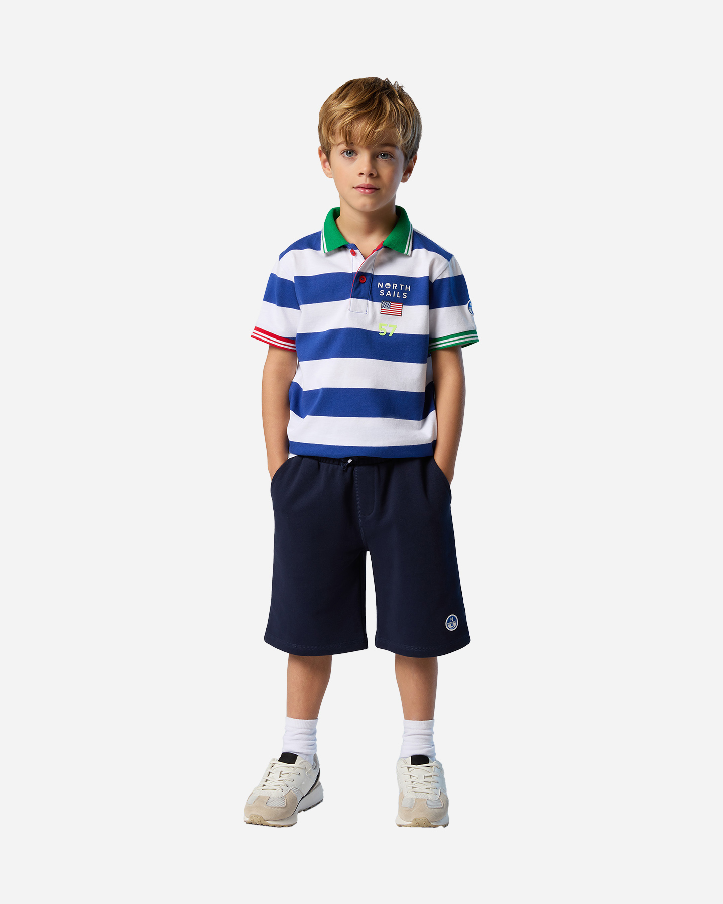 Polo North Sails Striped Jr 795095C001