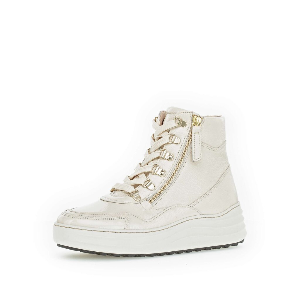 Gabor comfort Schnürstiefelette beige