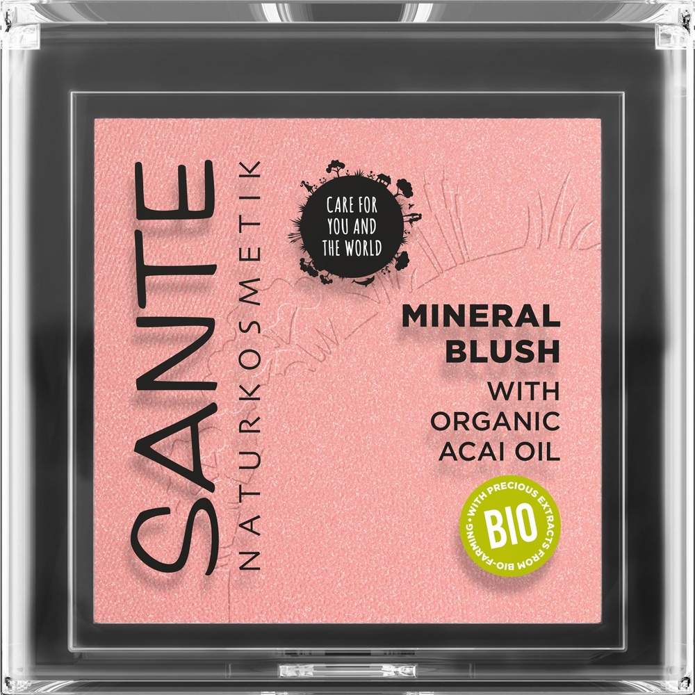 sante Fard à joues 01 Mellow Peach 5g Fonds de teint, poudres