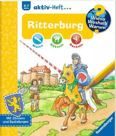 Ravensburger Wieso? Weshalb? Warum? aktiv-Heft: Ritterburg