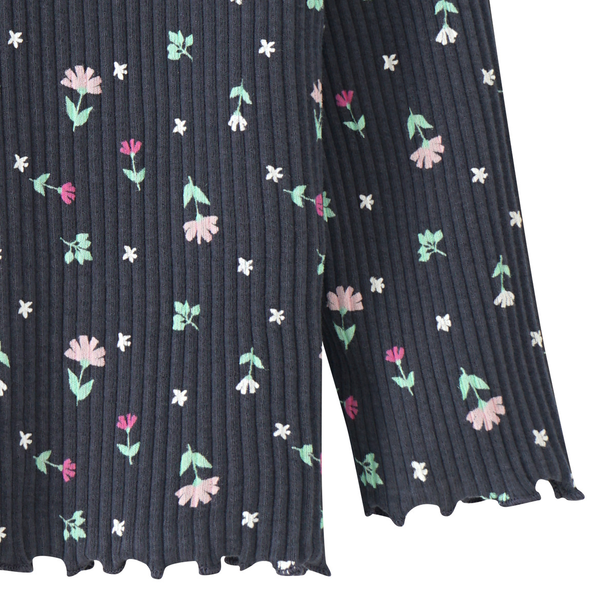 Baby Langarmshirt mit Blümchen-Allover