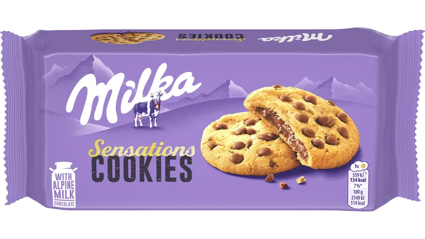 Milka Coockie Sensations 156 g