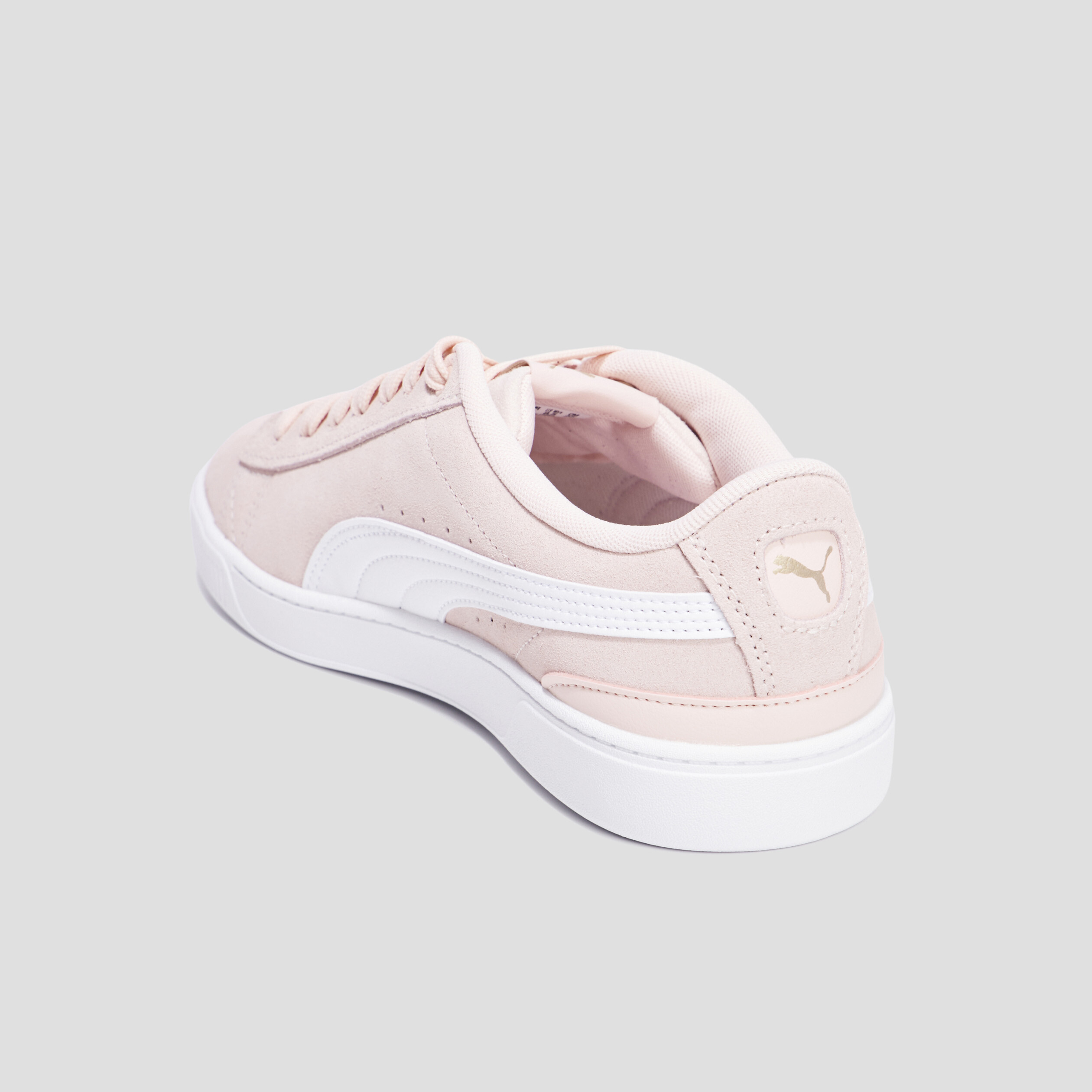 Tennis à lacets Puma Vicky rose femme | La Halle