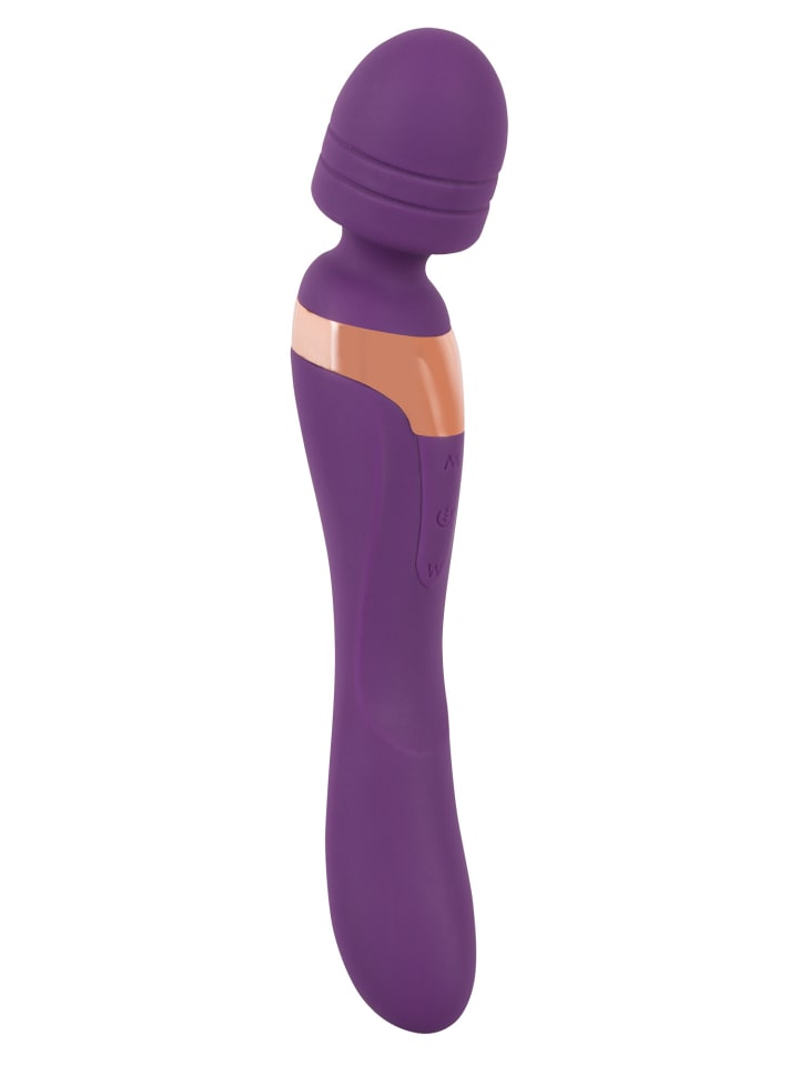 Javida Massagestab Double Massager in lila günstig kaufen 21,5 cm