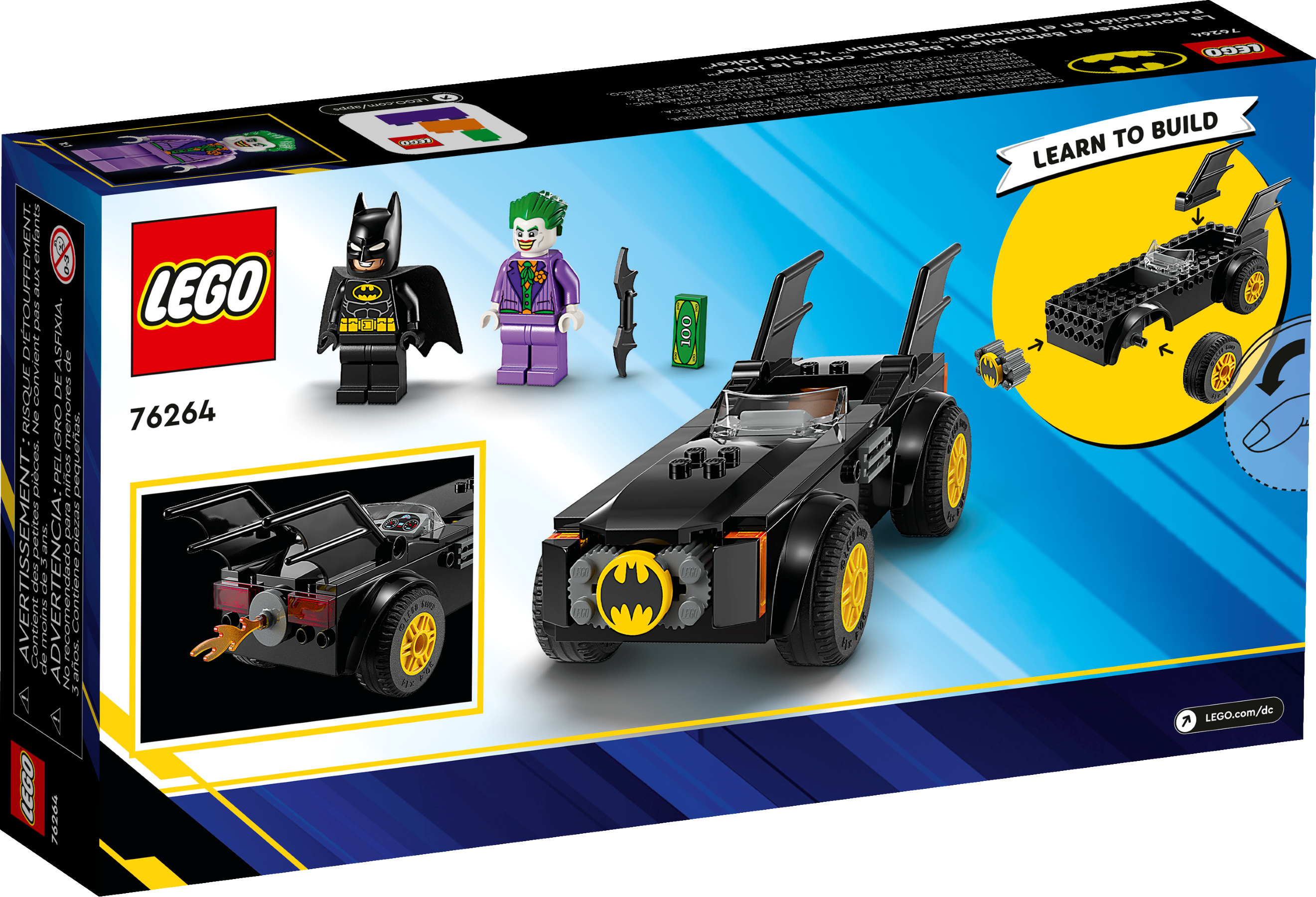 Verfolgungsjagd im Batmobile™: Batman™ vs. Joker™   76264