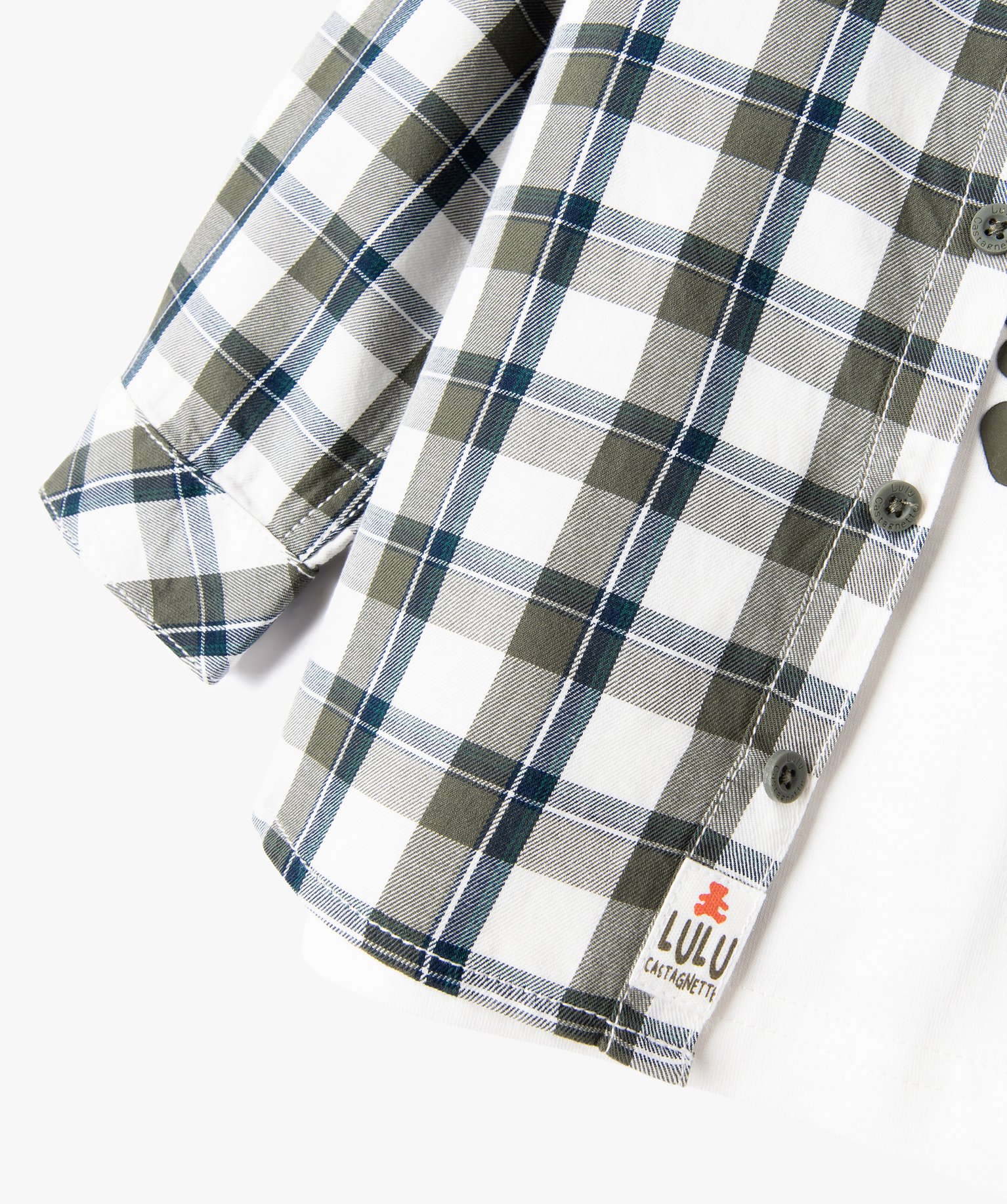 Ensemble chemise + tee-shirt manches longues bébé Garçon ... ecru | GEMO